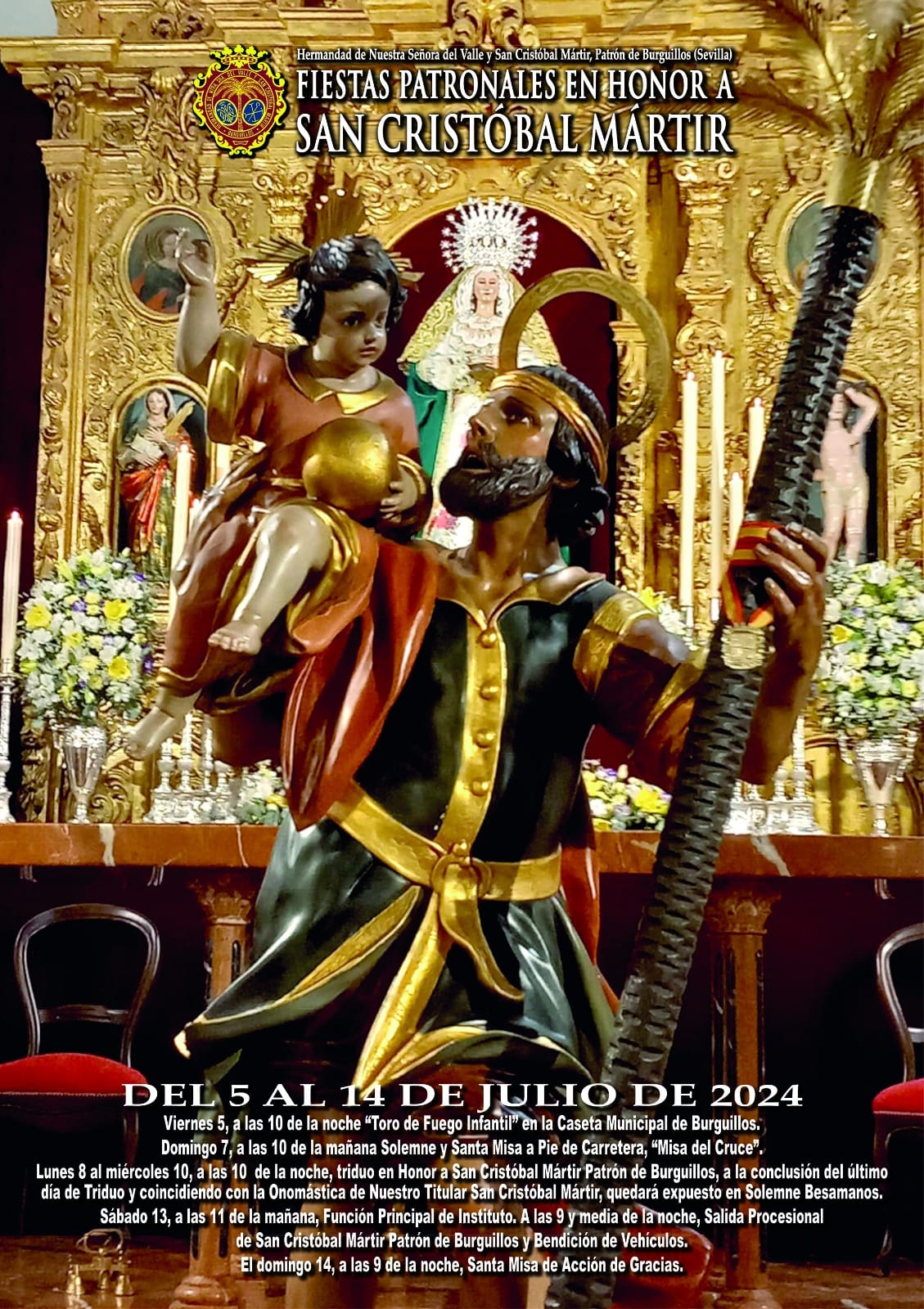 Fiestas patronales en honor a San Cristóbal  